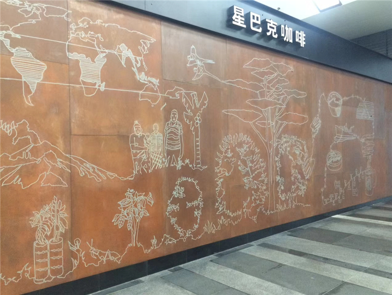 相山耐候钢幕墙